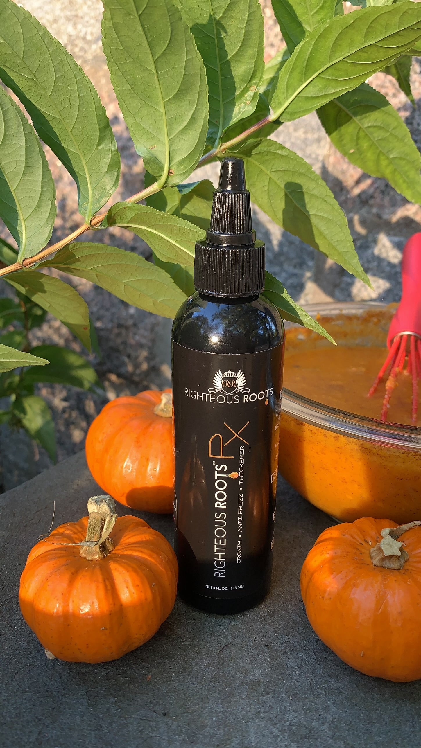 Fall and Winter Hair Care Using Righteous Roots Products