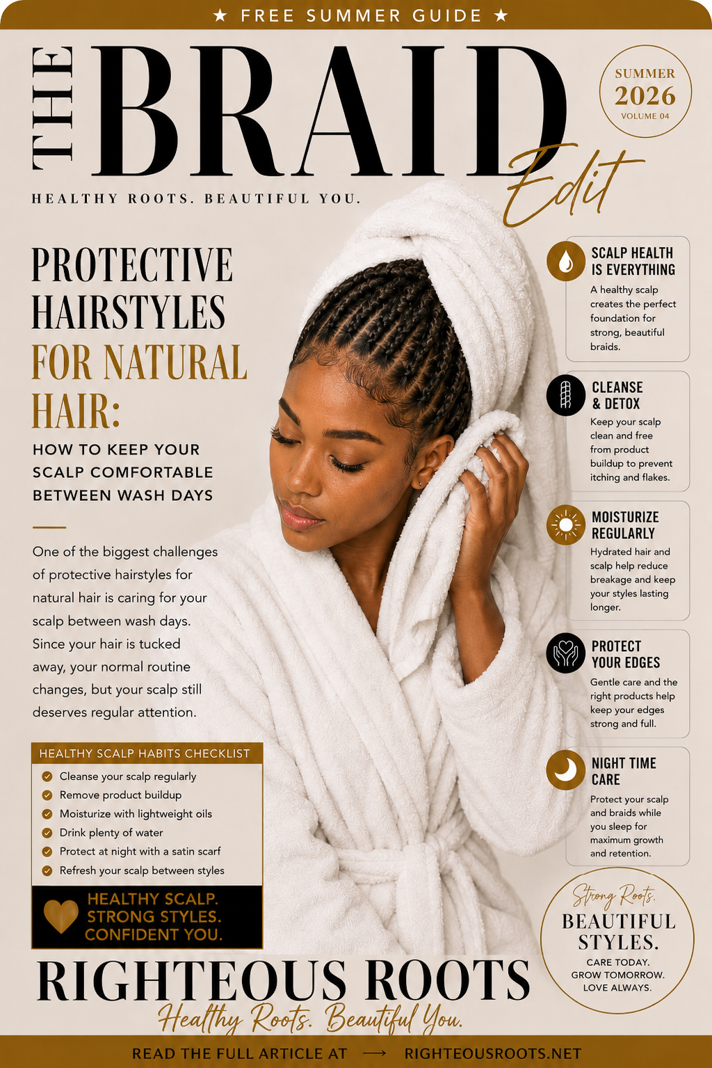 Protective Hairstyles for Natural Hair: How to Keep Your Scalp Comfortable Between Wash Days