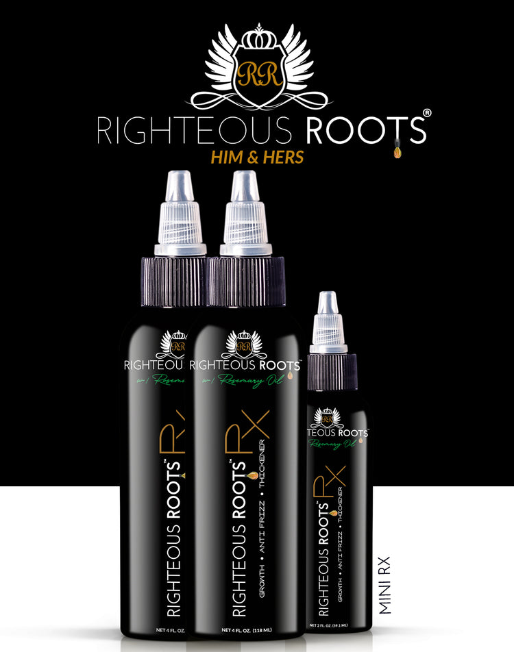 Rosemary Hair Growth Oils for Curly and Wavy Hair | Righteous Roots