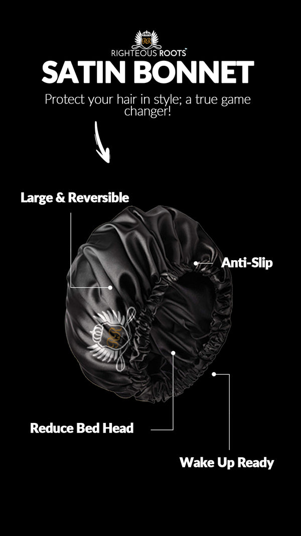 Large Satin Bonnet
