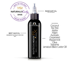 Righteous Roots Rx Travel Size with Free Scalp Massager Blog Special